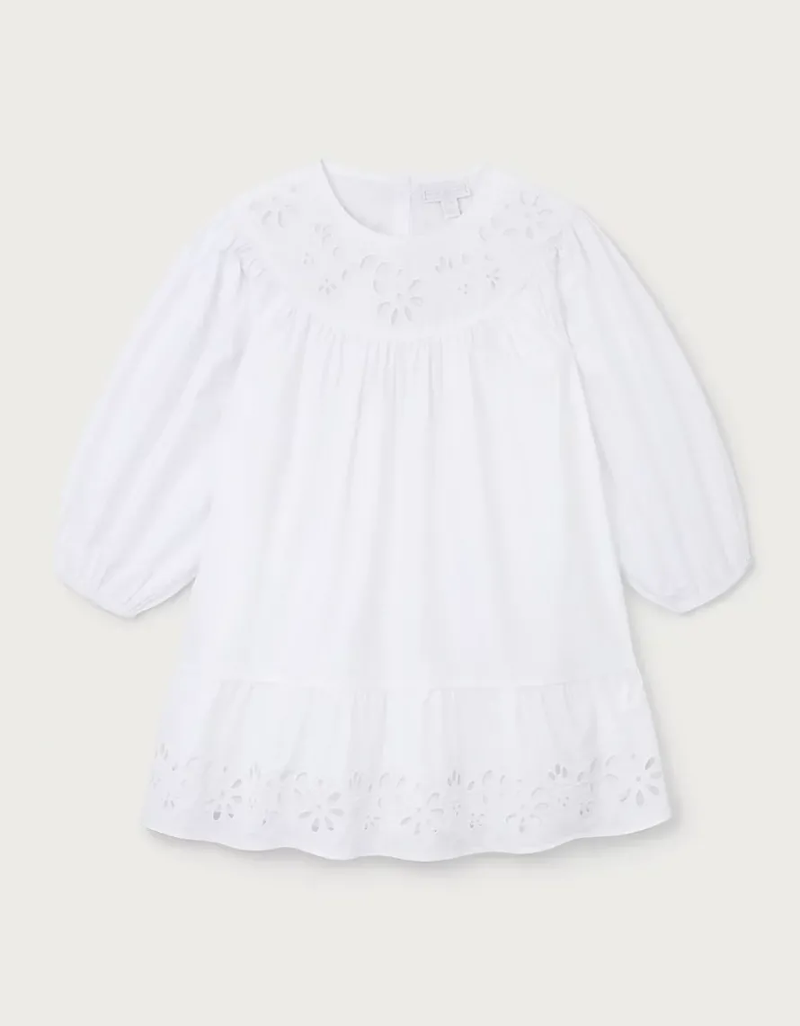 Organic Cotton Embroidered Boho Dress (0–4yrs)