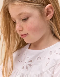 Organic Cotton Embroidered Boho Dress (0–4yrs)