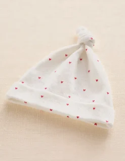 Organic Cotton Heart Pointelle New Arrival Gift Set (0–6mths)