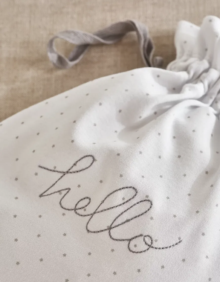 Organic Cotton Hello Baby Gift Set (0–6mths)