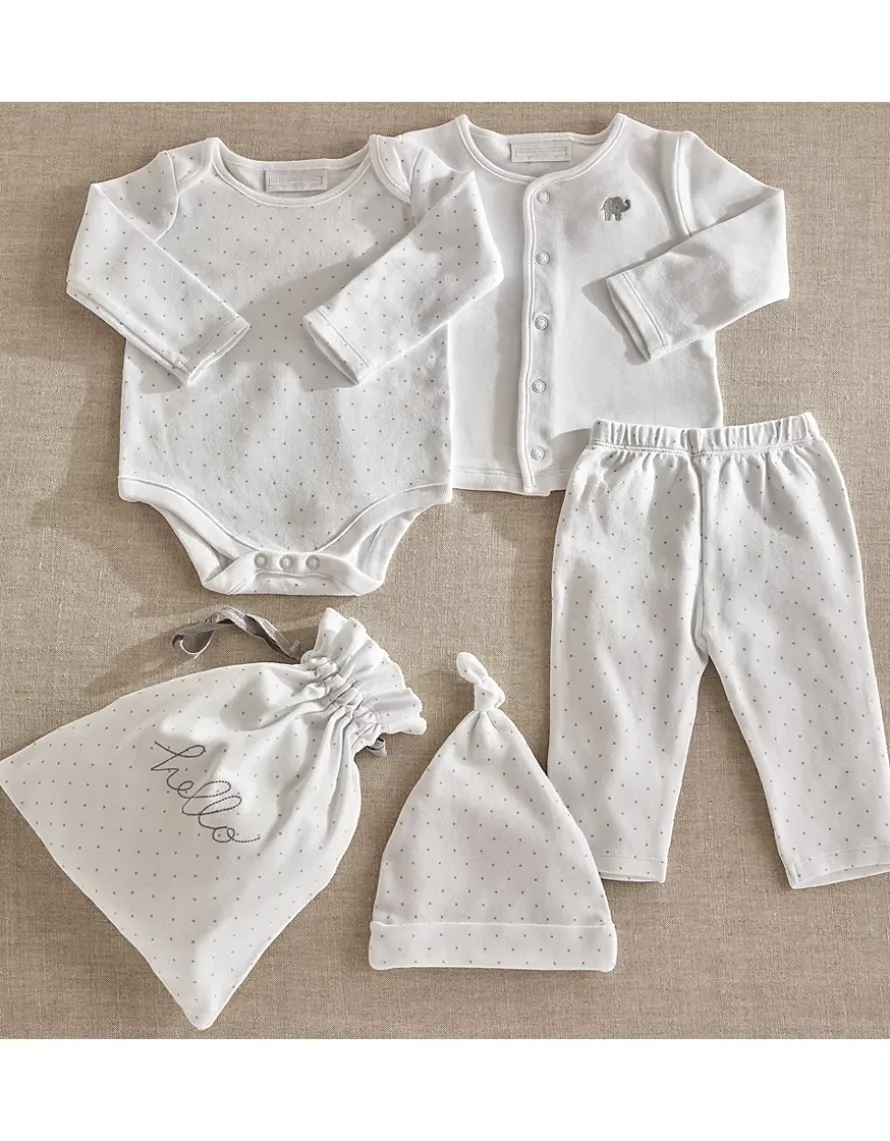 Organic Cotton Hello Baby Gift Set (0–6mths)