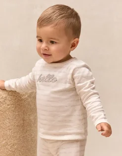 Organic Cotton Hello Top & Leggings Set (0–24mths)