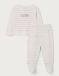 Organic Cotton Hello Top & Leggings Set (0–24mths)