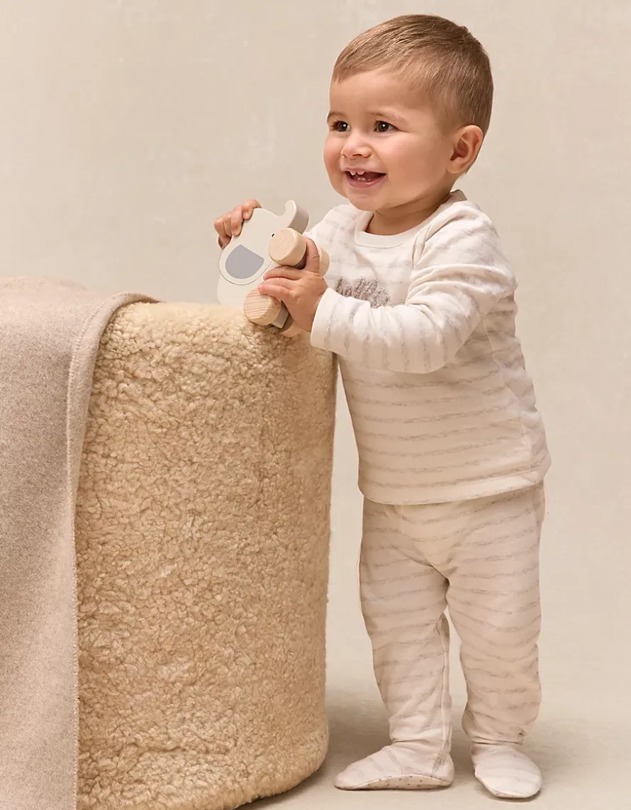 Organic Cotton Hello Top & Leggings Set (0–24mths)