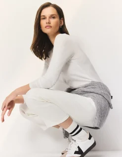 Organic Cotton Layering Long Sleeve T-Shirt