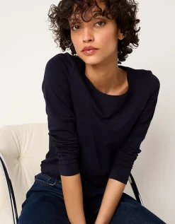 Organic Cotton Layering Long-Sleeve T-shirt