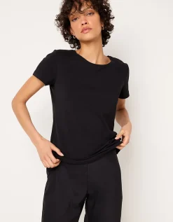 Organic Cotton Layering Short-Sleeve T-Shirt