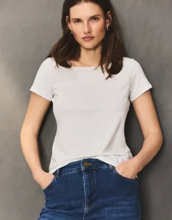 Organic Cotton Layering Short-Sleeve T-Shirt