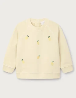 Organic Cotton Lemon Sweatshirt (0–4yrs)