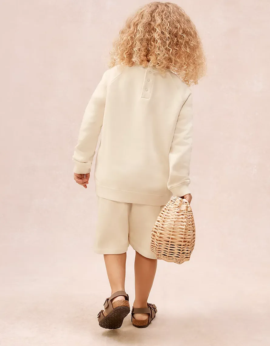 Organic Cotton Lemon Sweatshirt (0–4yrs)