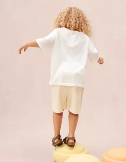Organic Cotton Lemon T-Shirt & Shorts Set (0–4yrs)