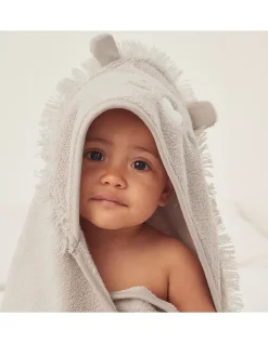 Organic Cotton Lion Hooded Baby Towel