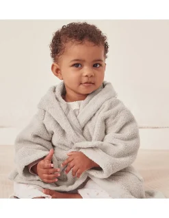 Organic Cotton Lion Hooded Robe (0–12mths)