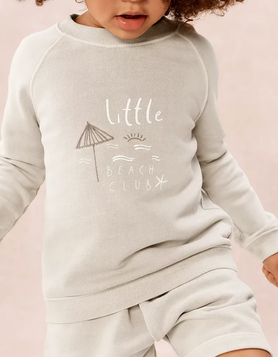 Organic Cotton Little Beach Club Sweatshirt (0–4yrs)