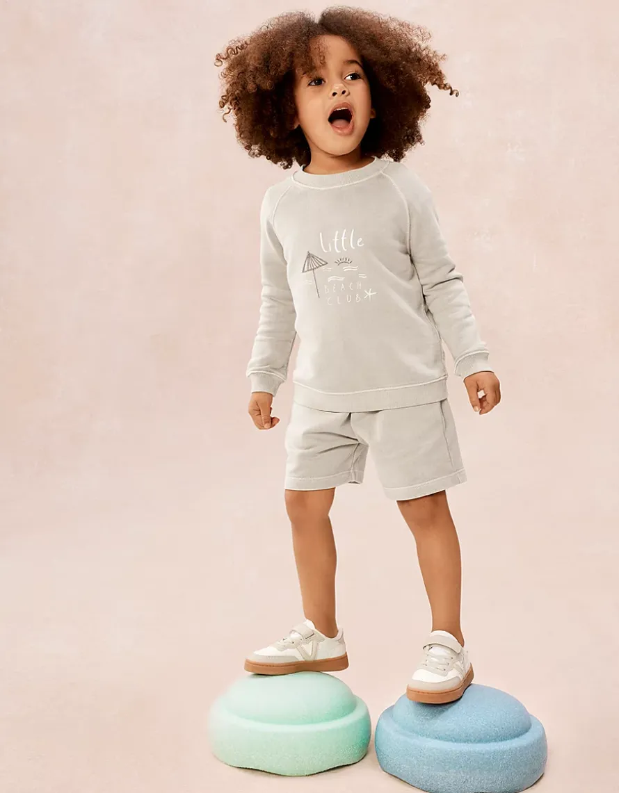 Organic Cotton Little Beach Club Sweatshirt (0–4yrs)
