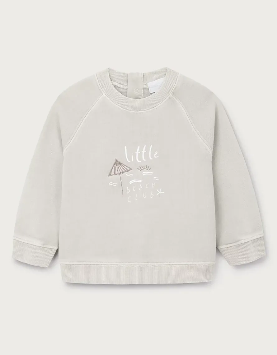 Organic Cotton Little Beach Club Sweatshirt (0–4yrs)