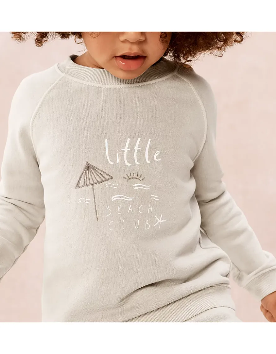 Organic Cotton Little Beach Club Sweatshirt (0–4yrs)