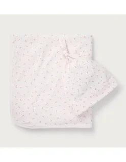 Organic Cotton Megan Floral Reversible Blanket & Hat Set (0–12mths)
