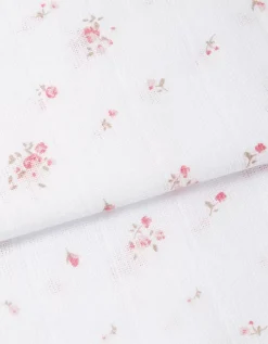 Organic Cotton Minnie Floral Muslins — Set of 2