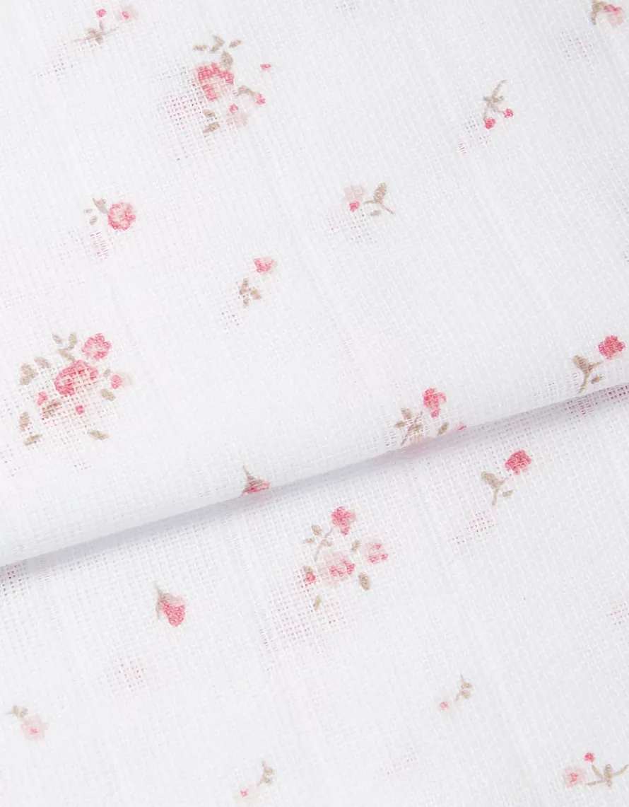 Organic Cotton Minnie Floral Muslins — Set of 2