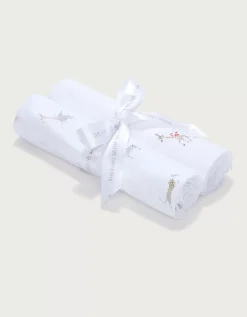 Organic Cotton Party Animal Muslins — Set of 2