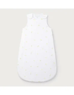 Organic Cotton Pointelle Falling Lemons Sleeping Bag – 1.0 Tog