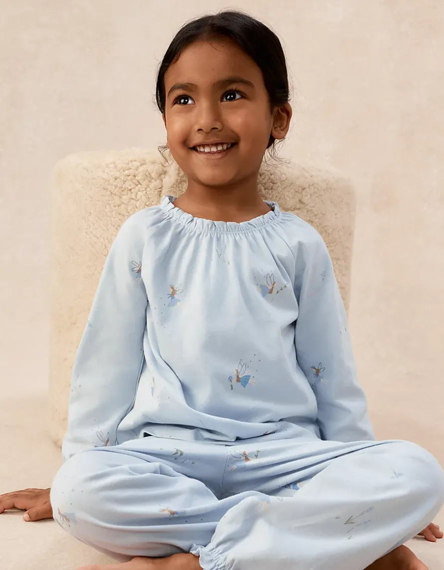 Organic Cotton Relaxed Fit Enchanted Fairy Boho Pyjamas (2–12yrs)