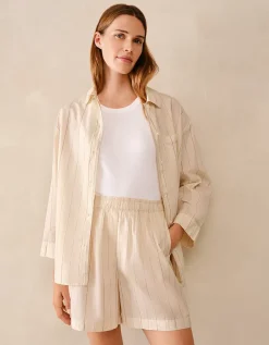 Organic Cotton Relaxed Pyjama Boxer Short