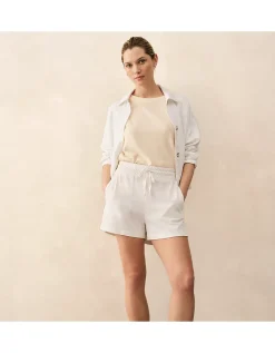 Organic Cotton Slub Lightweight Shorts