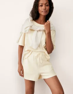 Organic Cotton Slub Lightweight Shorts