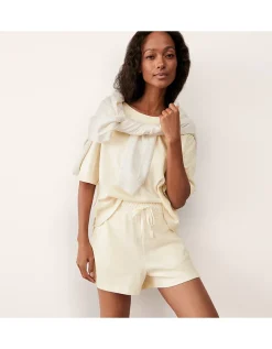 Organic Cotton Slub Lightweight Shorts