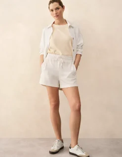 Organic Cotton Slub Lightweight Shorts
