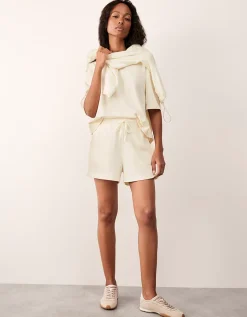 Organic Cotton Slub Lightweight Shorts