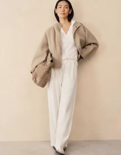 Organic Cotton Slub Lightweight Hoodie