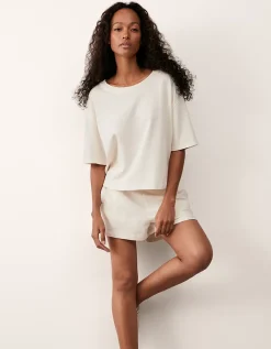 Organic Cotton Slub Lightweight Short Sleeve T-Shirt