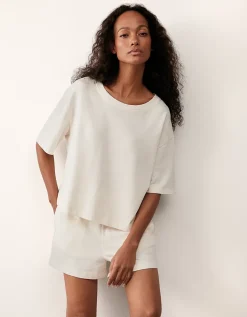 Organic Cotton Slub Lightweight Short Sleeve T-Shirt