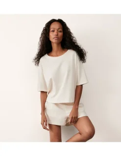 Organic Cotton Slub Lightweight Short Sleeve T-Shirt