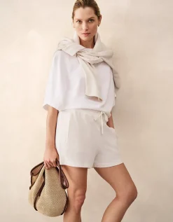 Organic Cotton Soft Loopback Batwing Sweatshirt