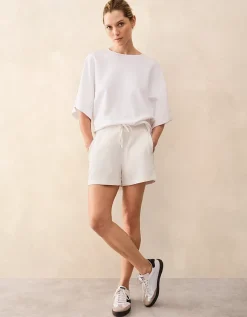 Organic Cotton Soft Loopback Batwing Sweatshirt