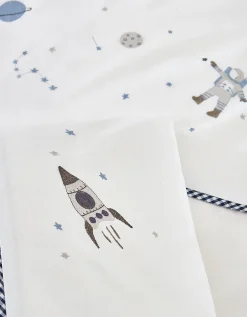 Organic Cotton Spaceman Bed Linen Set