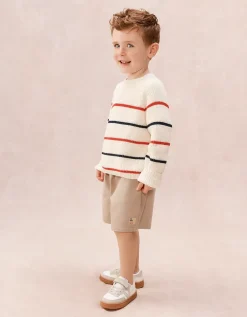 Organic Cotton Stripe Jumper (0–4yrs)