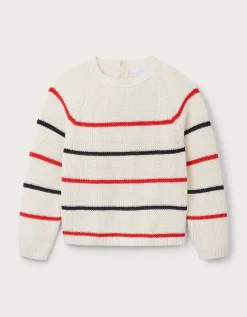 Organic Cotton Stripe Jumper (0–4yrs)