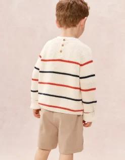 Organic Cotton Stripe Jumper (0–4yrs)
