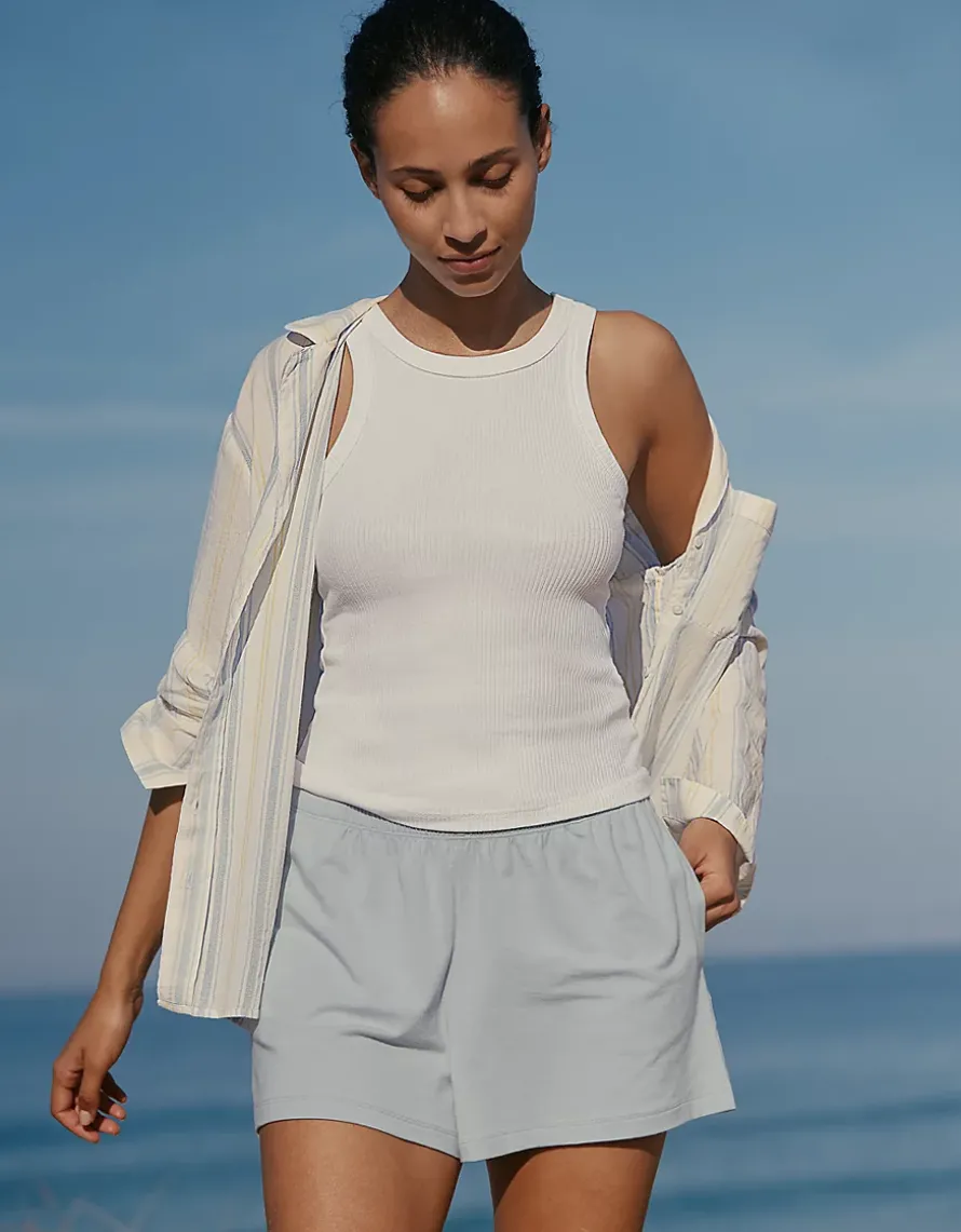 Organic Cotton Stripe Relaxed Pyjama Shirt