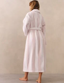 Organic Cotton Stripe Robe