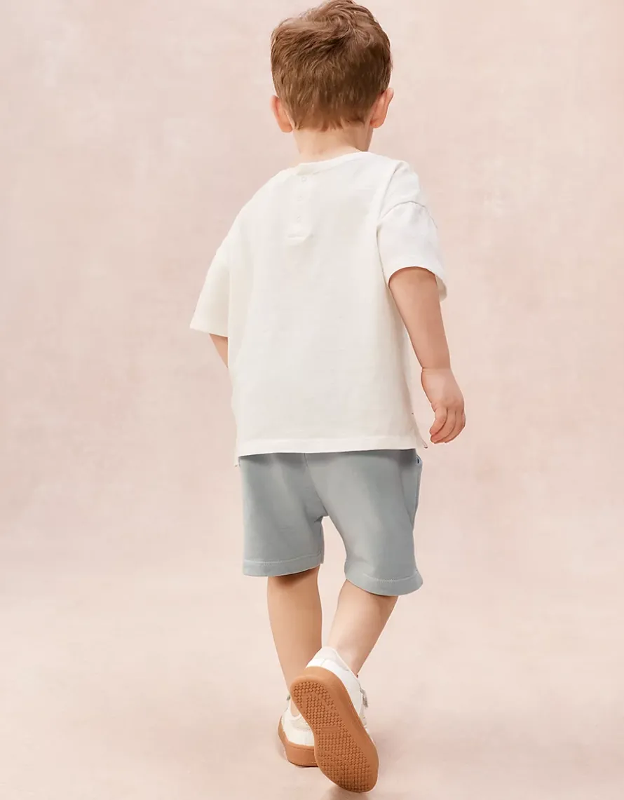 Organic Cotton Sunshine T-Shirt & Shorts Set (0–4yrs)