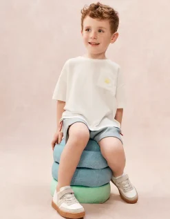 Organic Cotton Sunshine T-Shirt & Shorts Set (0–4yrs)