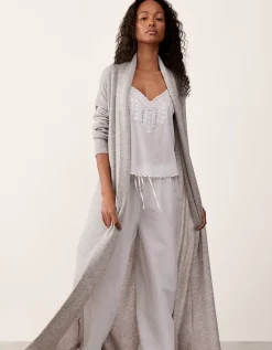 Organic Cotton Voile Embroidered Scalloped Pyjama Set