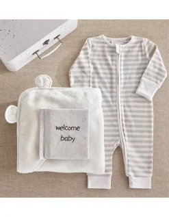 Organic Cotton Welcome Baby Gift Set (0–6mths)