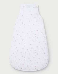 Organic Double Cotton Blend Minnie Floral Print Sleeping Bag — 2.5 Tog